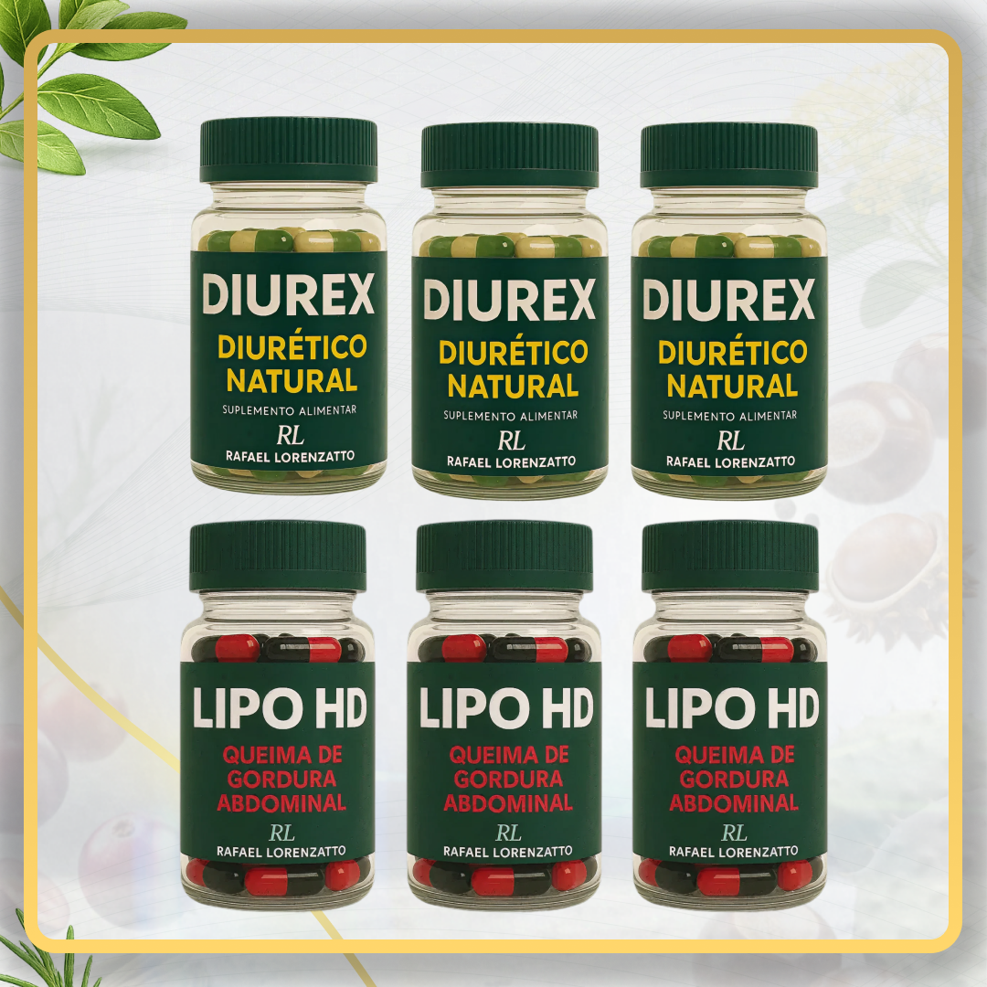 KIT - 3 Diurex 3 Lipo HD
