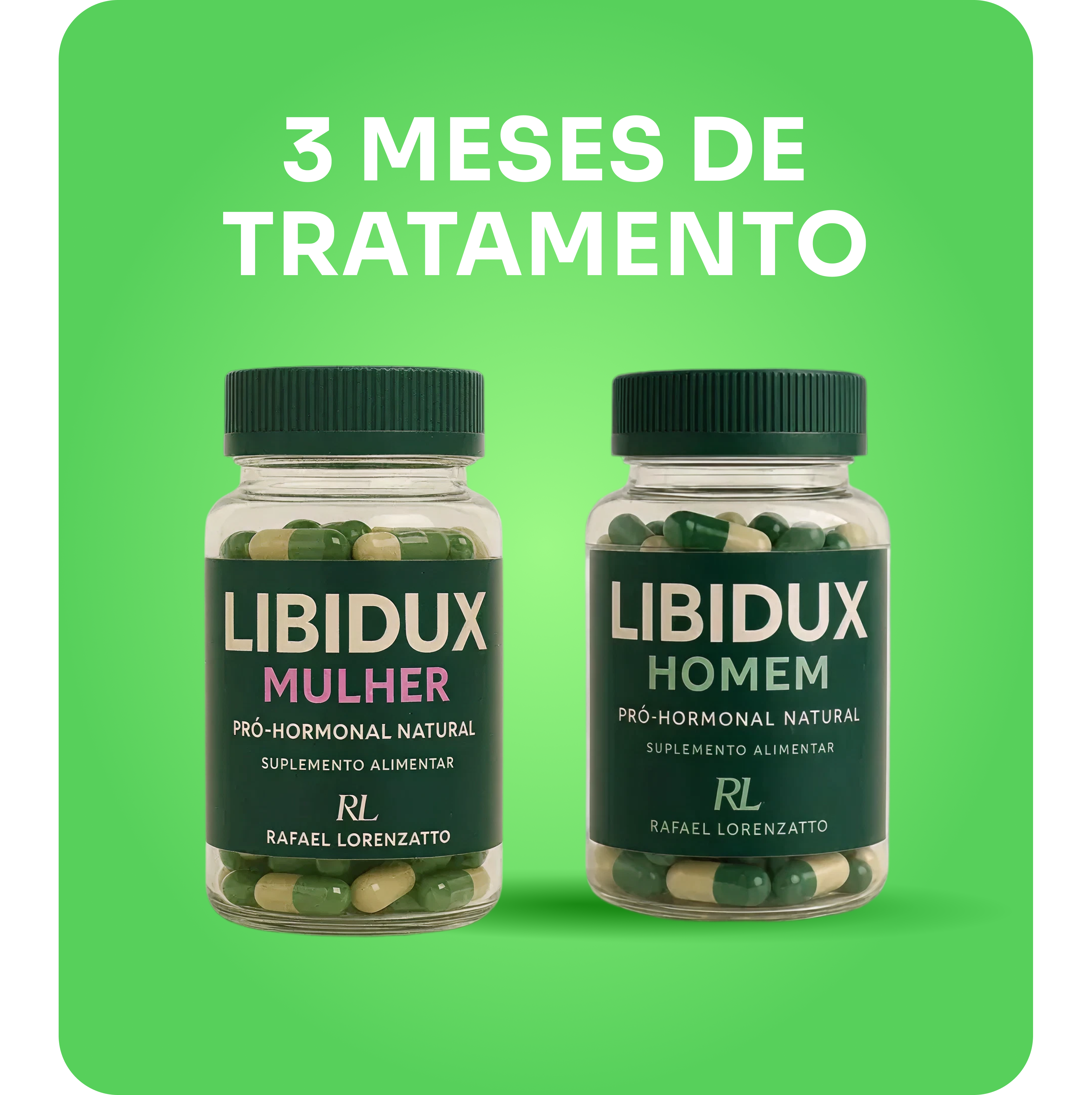 COMBO - 3 LIBIDUX Homem 3 LIBIDUX Mulher