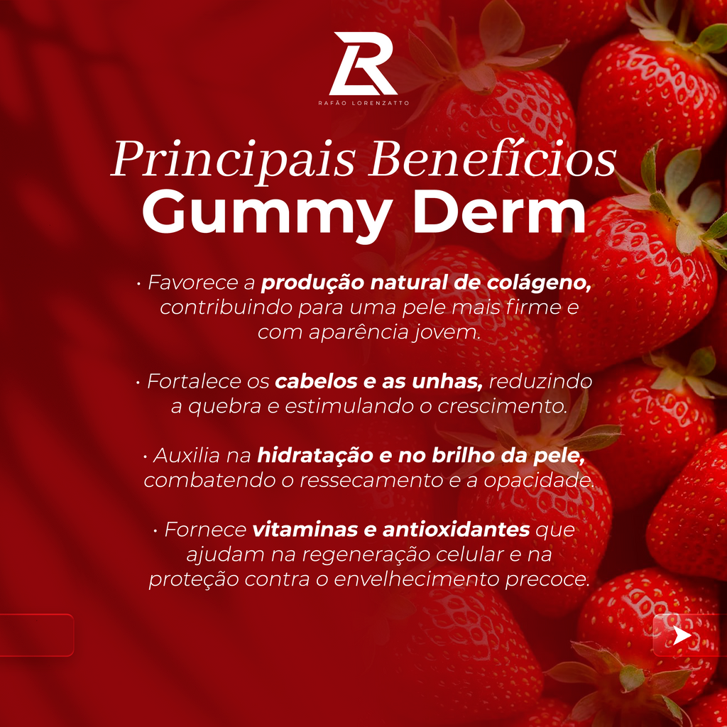 Gummy Derm – Pele Radiante e Saudável Todo Dia