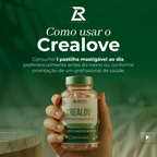 Crealove – Força e Recuperação em Pastilha de Creatinas Saborosas