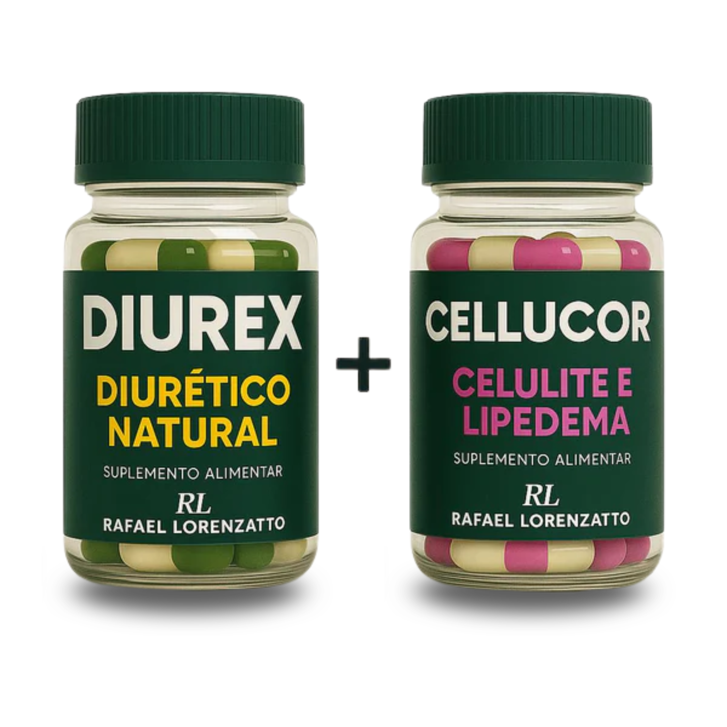 COMBO LIPEDEMA + CELULITE  (1 DIUREX + 1 CELLUCOR)