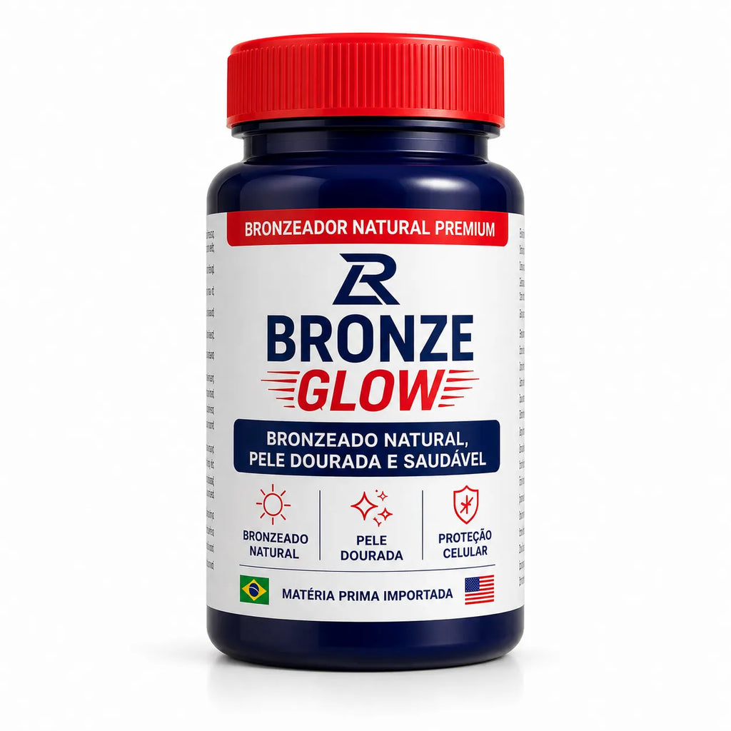 Bronze Glow – Bronzeamento Uniforme e Brilho Intenso
