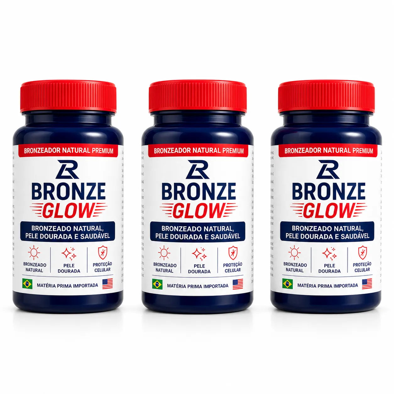 Bronze Glow – Bronzeamento Uniforme e Brilho Intenso