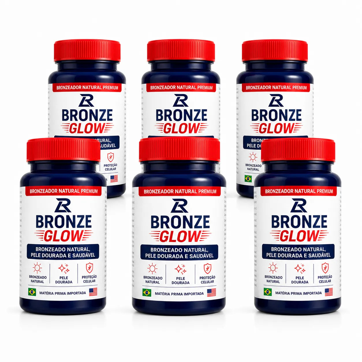Bronze Glow – Bronzeamento Uniforme e Brilho Intenso
