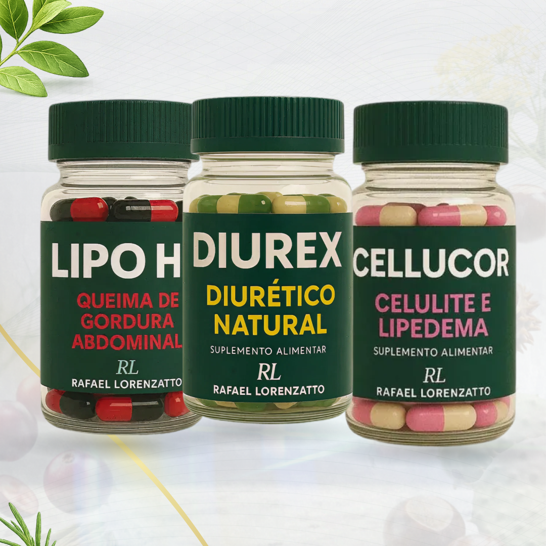 KIT - 1 Diurex - 1 Cellucor - 1 Lipo HD