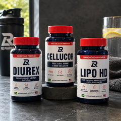Kit Secar & Definir (Diurex + Cellucor + Lipo HD)