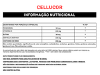 Tabela nutricional Cellucor