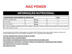 Tabela nutricional NAC Power
